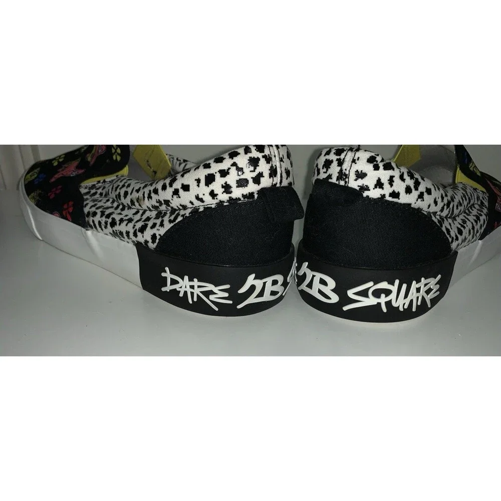 Nickelodeon SpongeBob SquarePants & Patrick Mens Canvas Slip-On Sneakers,Size 12